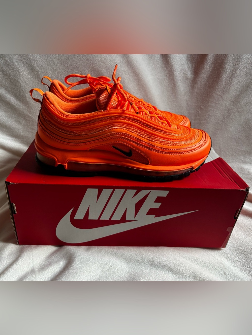Nike Women's Air Max 97 in Vibrant Orange